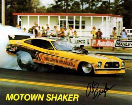 Detroit Dragway - Motown Shaker With Al Berglers Autograph From Rick Rzepka (newer photo)